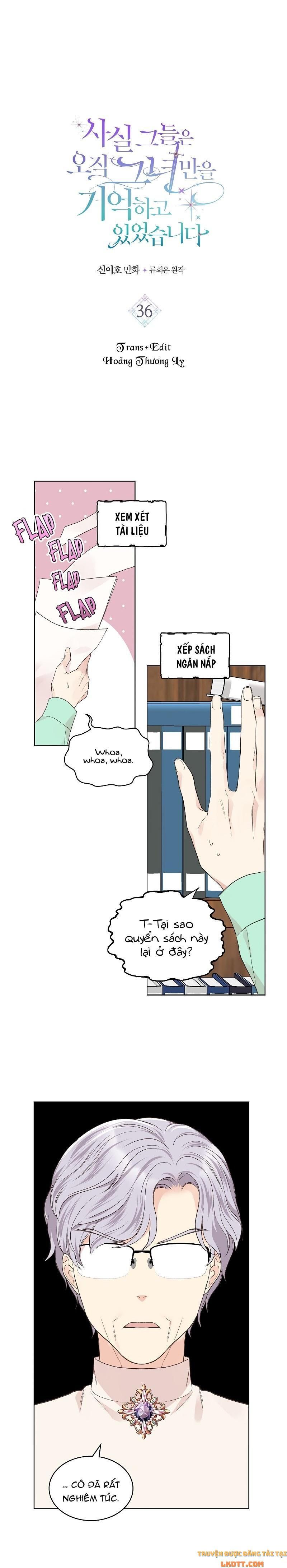 đọc truyện Sự Thật Thì, Họ Chỉ Nhớ Đến Cô Ấy Chương 36 ảnh 3 tại Thiên Thai Truyện