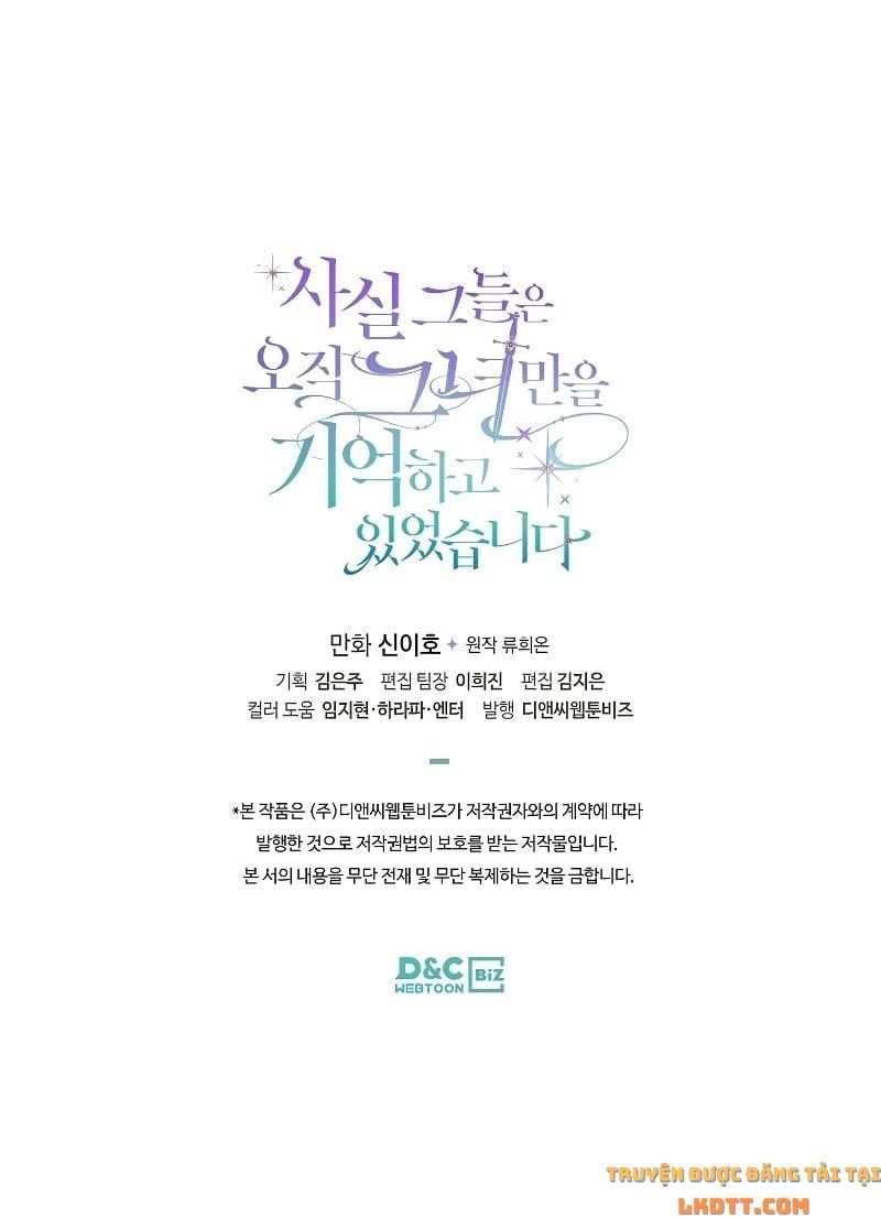 đọc truyện Sự Thật Thì, Họ Chỉ Nhớ Đến Cô Ấy Chương 39 ảnh 54 tại Thiên Thai Truyện
