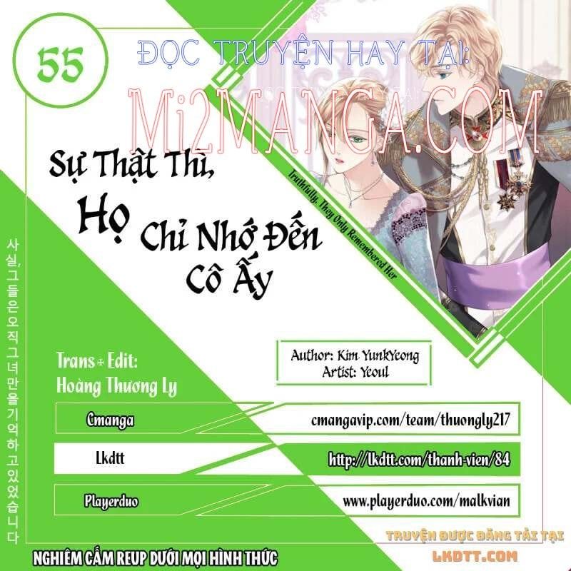 đọc truyện Sự Thật Thì, Họ Chỉ Nhớ Đến Cô Ấy Chương 55 ảnh 3 tại Thiên Thai Truyện
