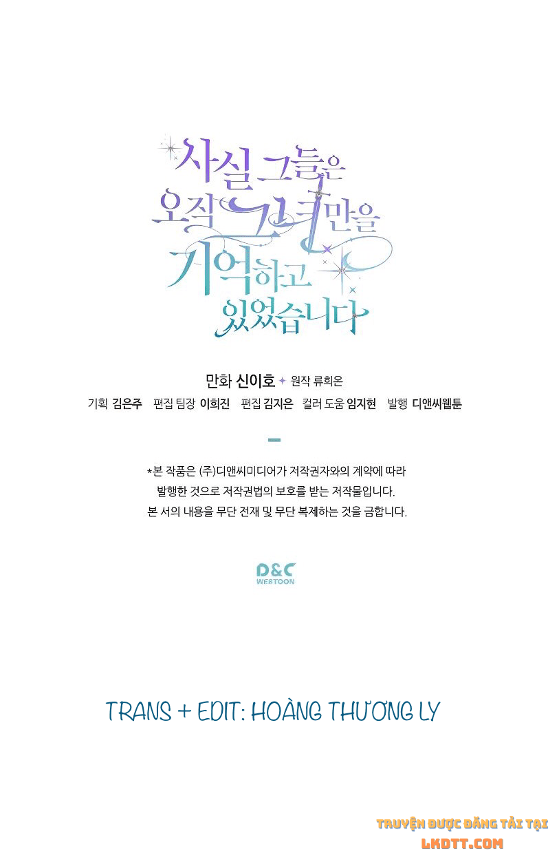 đọc truyện Sự Thật Thì, Họ Chỉ Nhớ Đến Cô Ấy Chương 8 ảnh 4 tại Thiên Thai Truyện