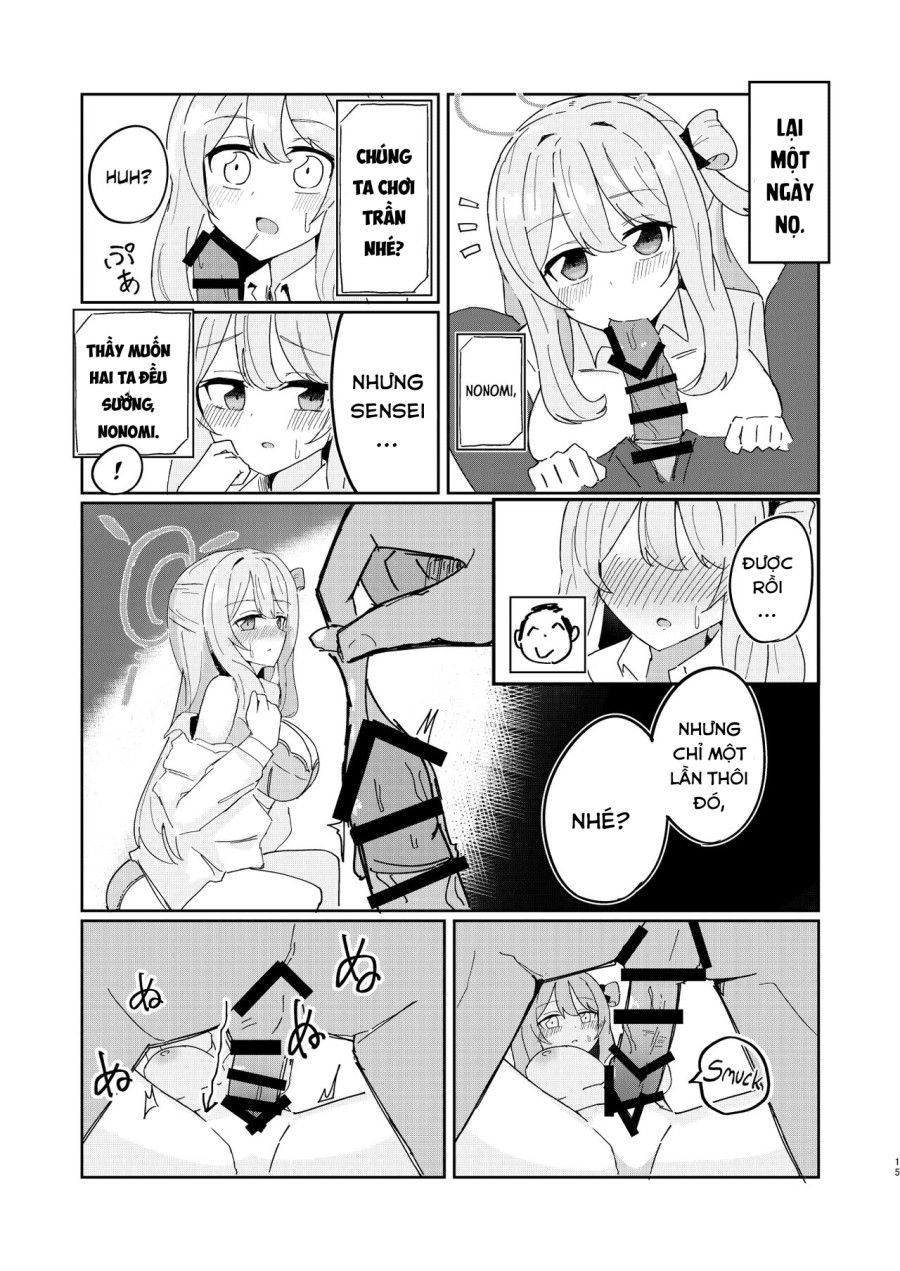 Sự Thoái Hóa Của Lực Lượng Đặc Nhiệm Tịch Thu Tài Sản Blue Archive Oneshot page 18 - Giả Dược