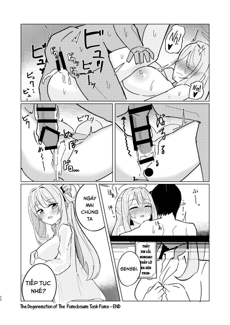 Sự Thoái Hóa Của Lực Lượng Đặc Nhiệm Tịch Thu Tài Sản Blue Archive Oneshot page 23 - Giả Dược
