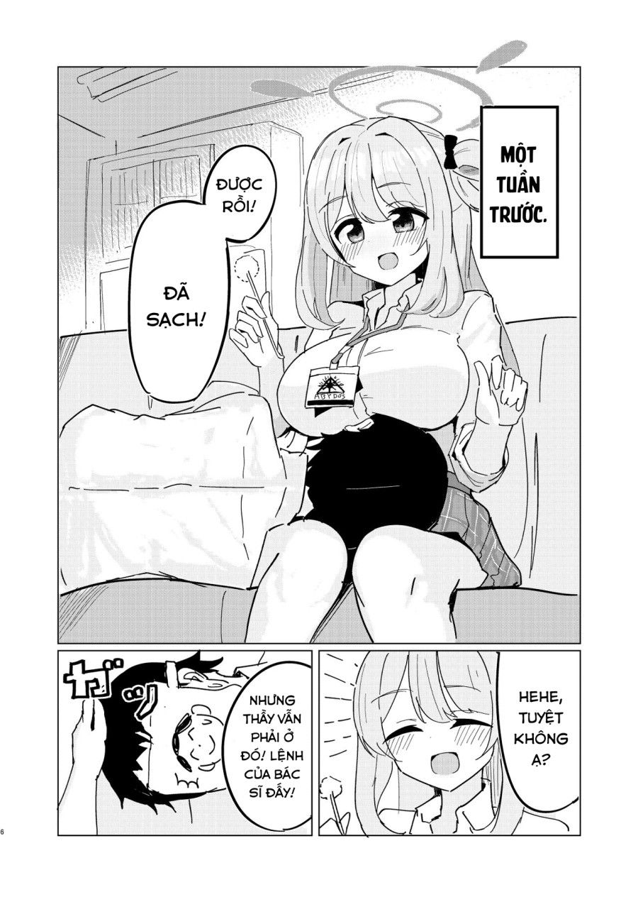 Sự Thoái Hóa Của Lực Lượng Đặc Nhiệm Tịch Thu Tài Sản Blue Archive Oneshot page 9 - Giả Dược