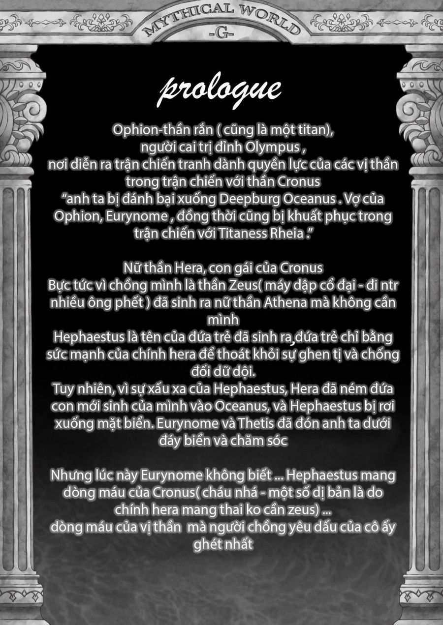 Sự Trả Ơn Của Thần Zeus Chương 1 page 3 - Giả Dược