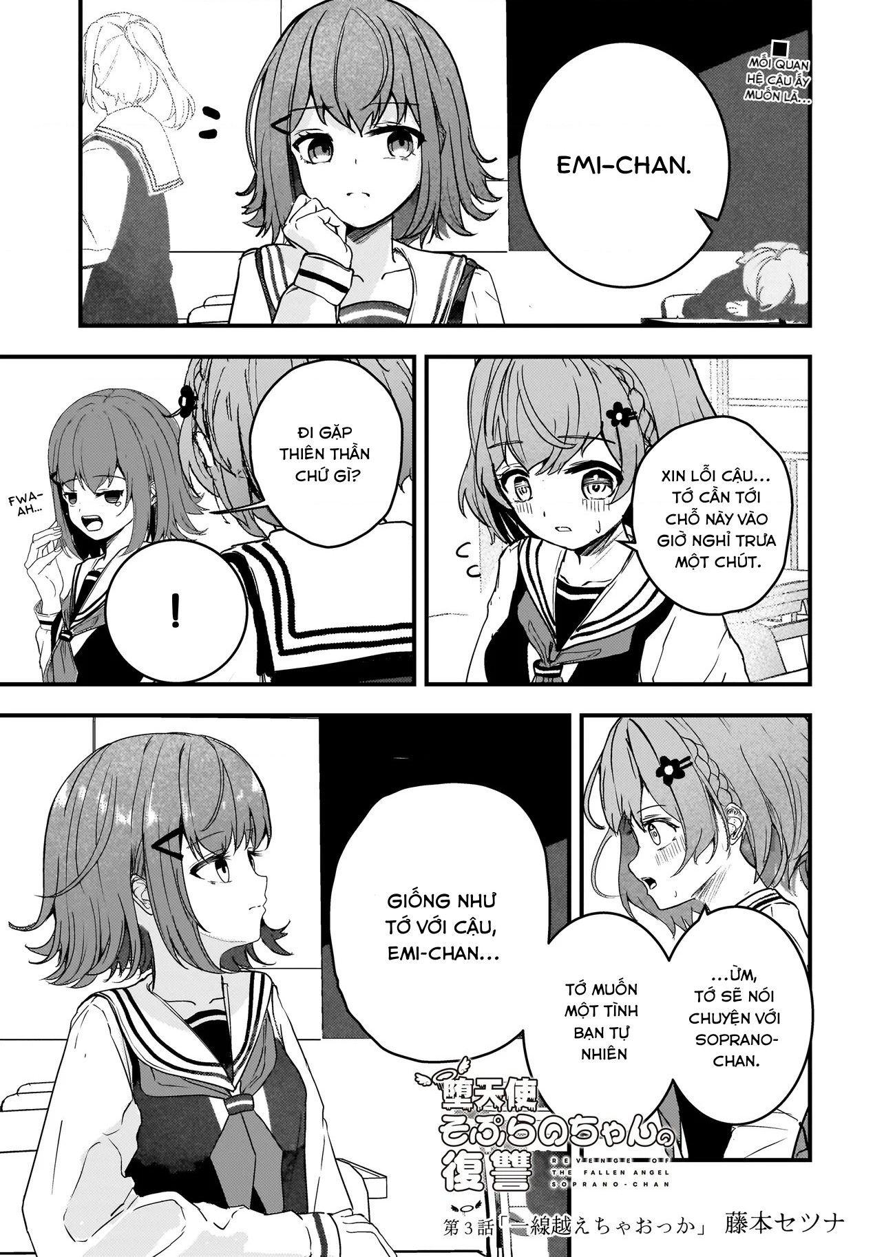 đọc truyện Sự Trả Thù Của Thiên Thần Sa Ngã Soprano-chan Chương 3 ảnh 2 tại Thiên Thai Truyện