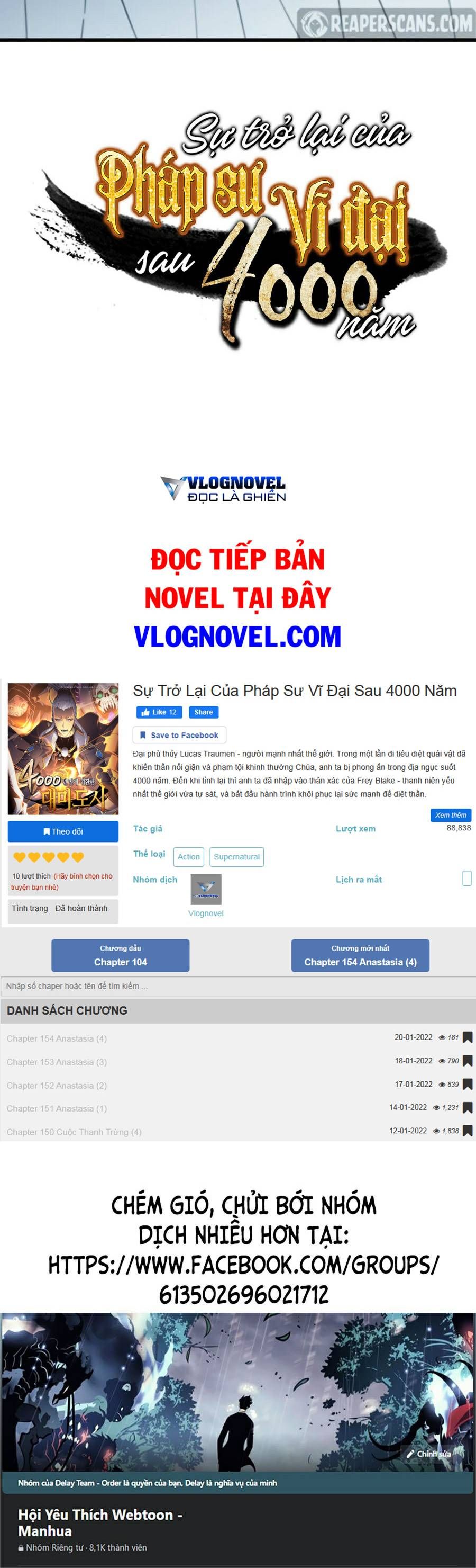 đọc truyện Sự Trở Lại Của Pháp Sư Vĩ Đại Sau 4000 Năm Chương 114 ảnh 60 tại Giả Dược