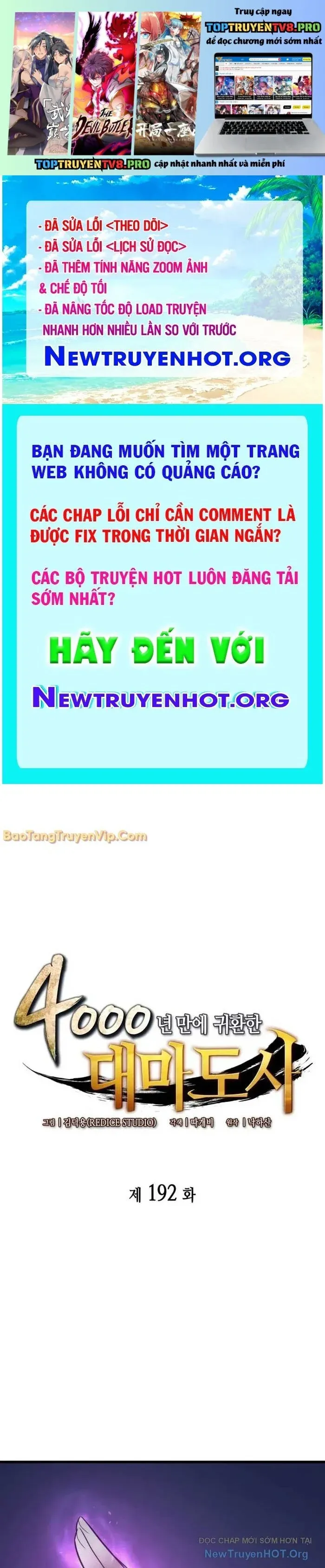 đọc truyện Sự Trở Lại Của Pháp Sư Vĩ Đại Sau 4000 Năm Chương 192 ảnh 1 tại Thiên Thai Truyện
