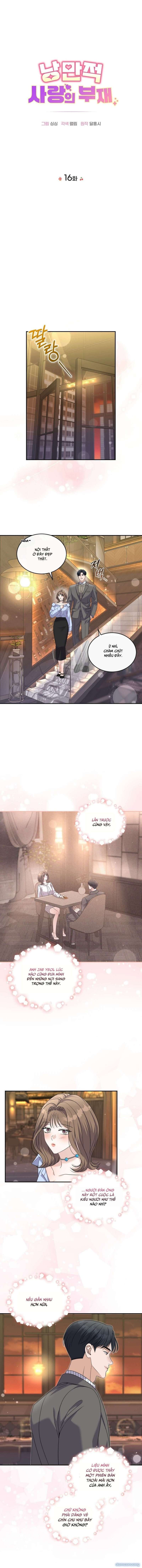 đọc truyện Sự Vắng Bóng Của Tình Yêu Lãng Mạn Chương 16 ảnh 5 tại Thiên Thai Truyện