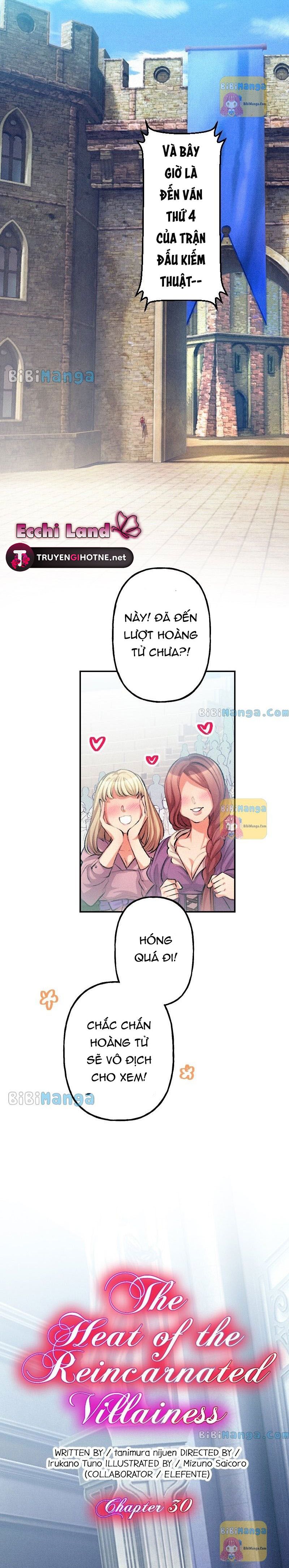 đọc truyện Sức Nóng Của Nữ Phản Diện Được Tái Sinh Chương 30.1 ảnh 2 tại Thiên Thai Truyện