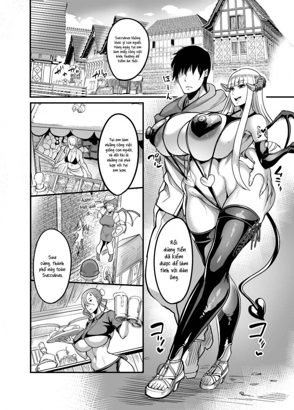 Succubus Vú To Như Vú Bò Chương 0 page 5 - Giả Dược
