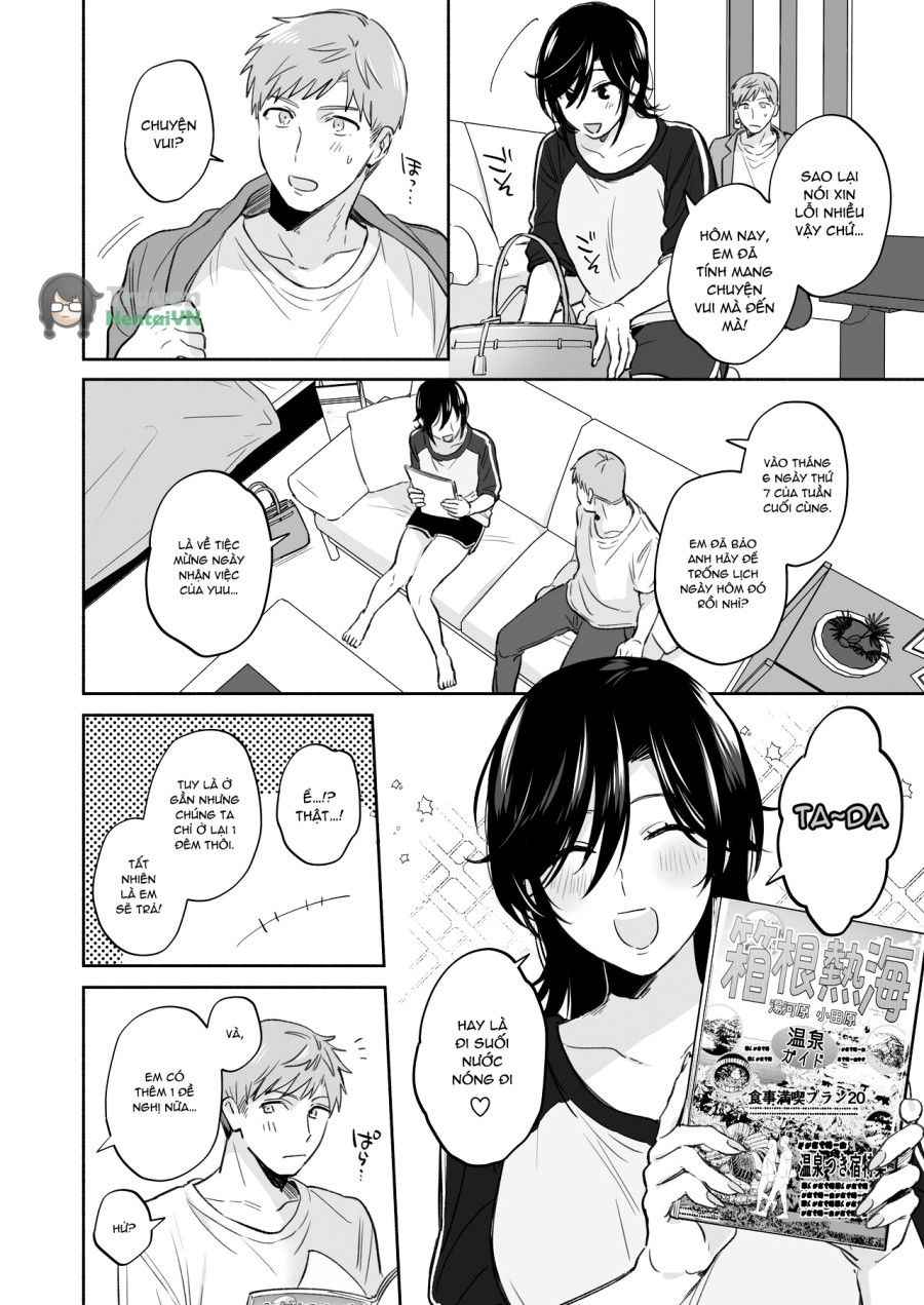 Suki Araba Kareshi No Seiheki O Yugametai! ~gaman Genkai!! Icha Love Onsen Ryokou~ Oneshot page 11 - Giả Dược