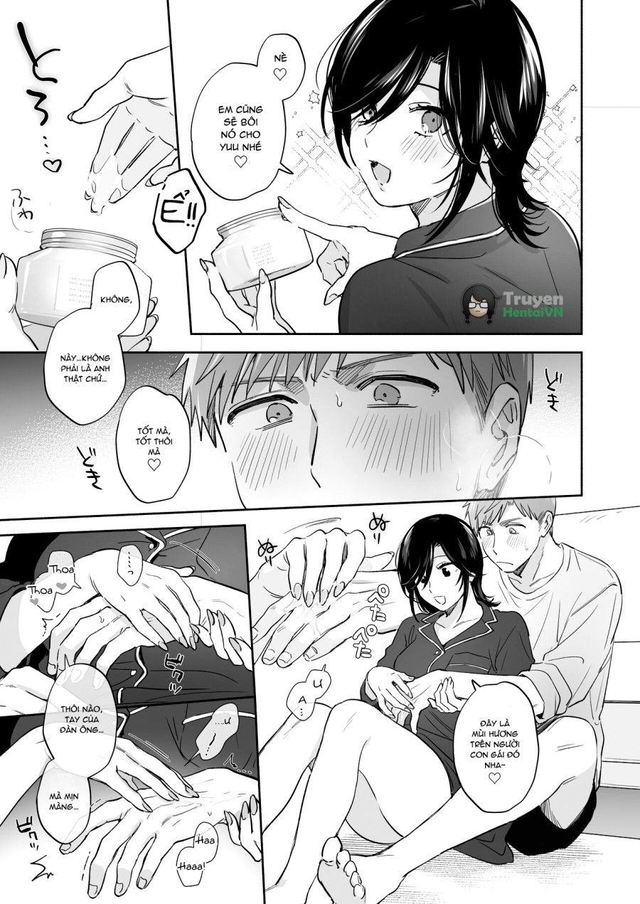 Suki Araba Kareshi No Seiheki O Yugametai! ~gaman Genkai!! Icha Love Onsen Ryokou~ Oneshot page 20 - Giả Dược