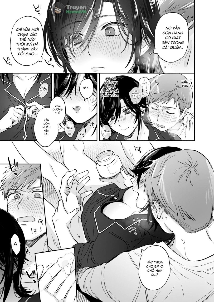 Suki Araba Kareshi No Seiheki O Yugametai! ~gaman Genkai!! Icha Love Onsen Ryokou~ Oneshot page 22 - Giả Dược