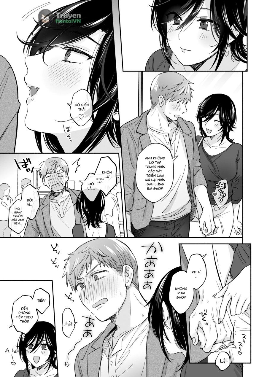 Suki Araba Kareshi No Seiheki O Yugametai! ~gaman Genkai!! Icha Love Onsen Ryokou~ Oneshot page 42 - Giả Dược