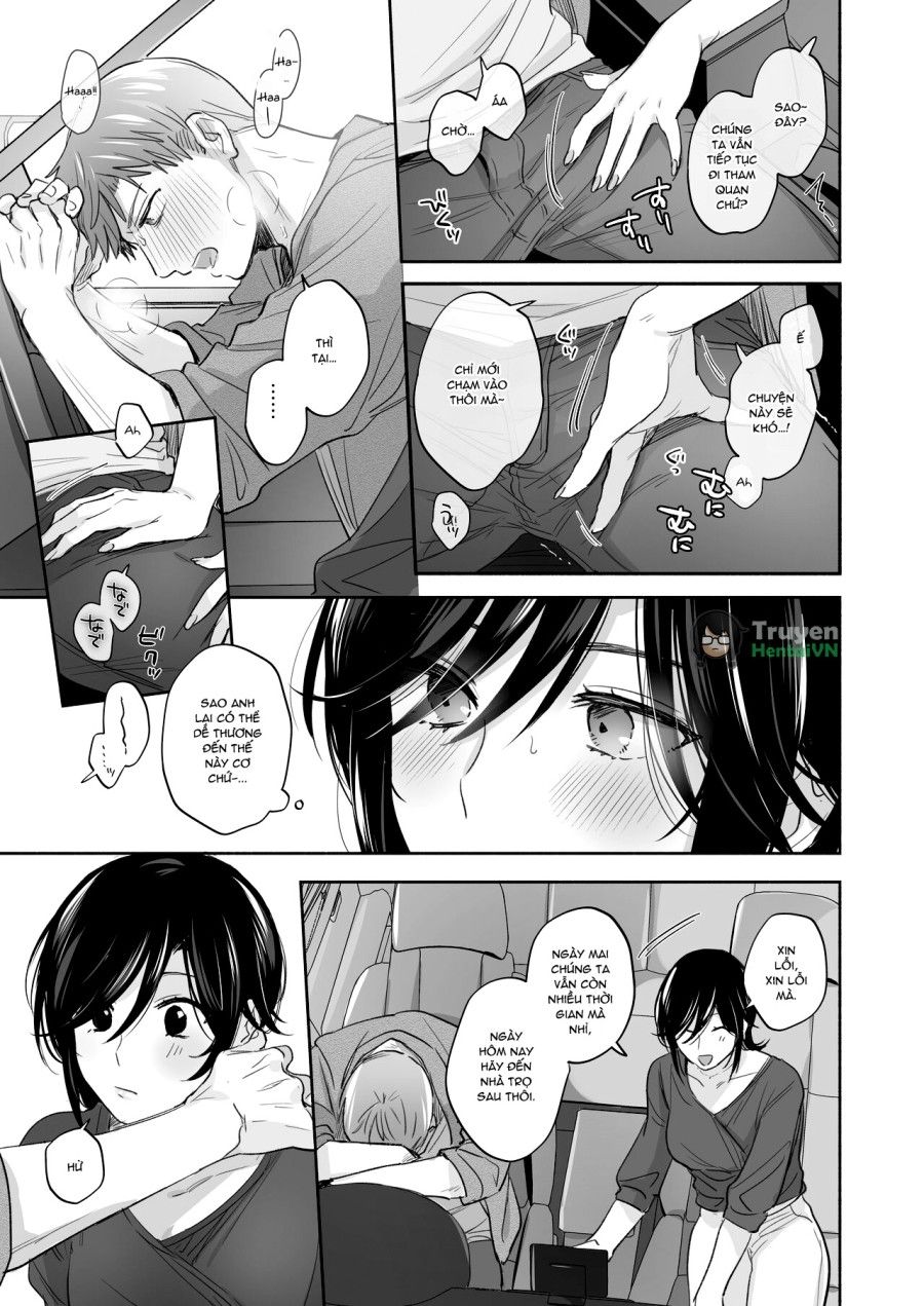 Suki Araba Kareshi No Seiheki O Yugametai! ~gaman Genkai!! Icha Love Onsen Ryokou~ Oneshot page 44 - Giả Dược