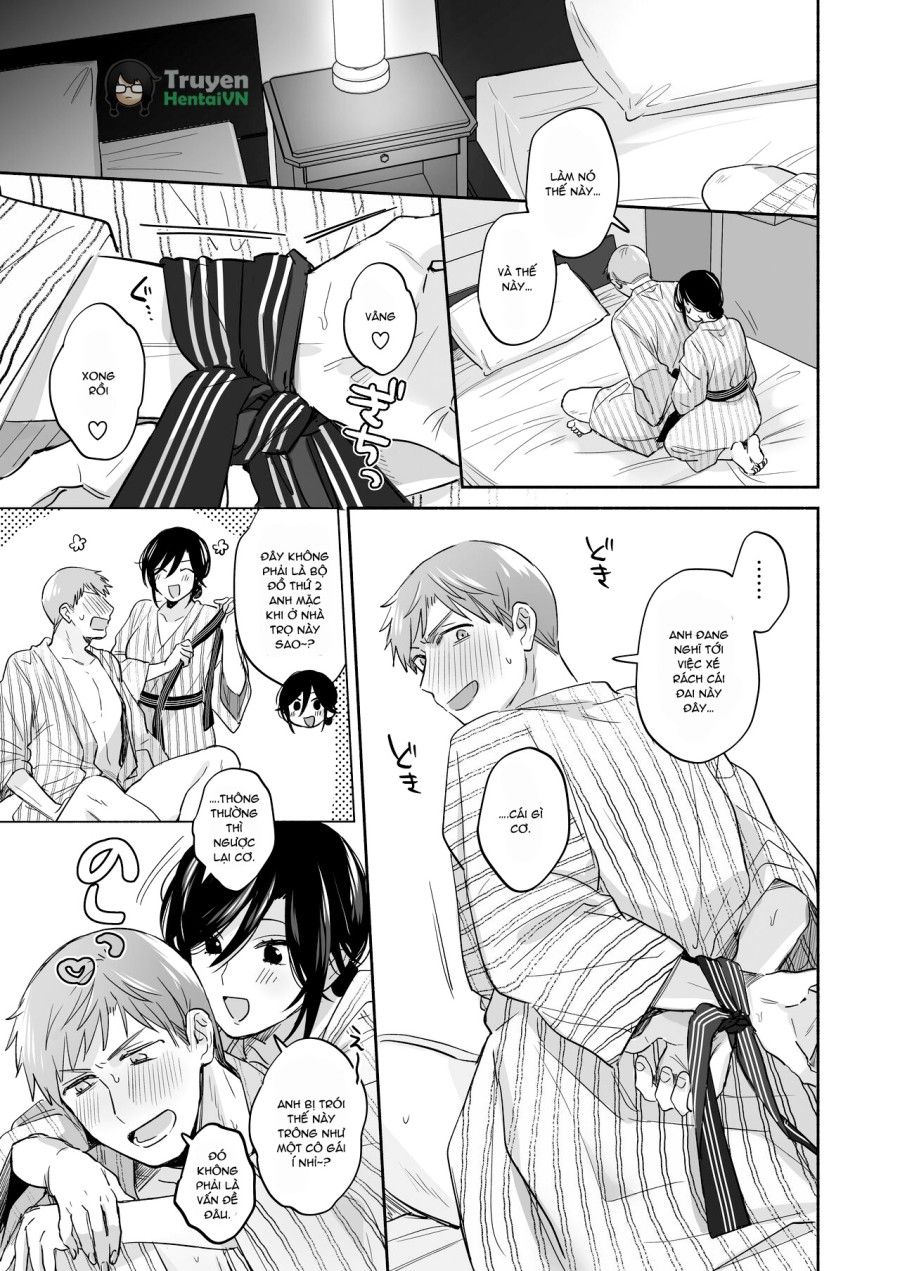 Suki Araba Kareshi No Seiheki O Yugametai! ~gaman Genkai!! Icha Love Onsen Ryokou~ Oneshot page 68 - Giả Dược