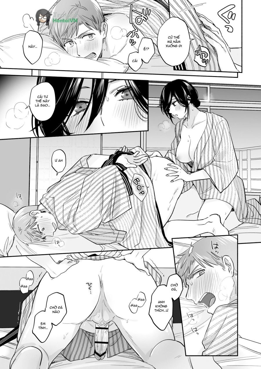 Suki Araba Kareshi No Seiheki O Yugametai! ~gaman Genkai!! Icha Love Onsen Ryokou~ Oneshot page 70 - Giả Dược