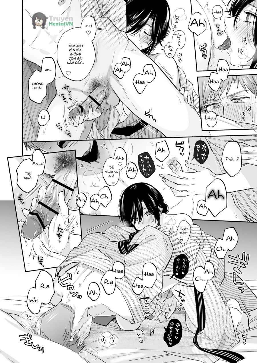 Suki Araba Kareshi No Seiheki O Yugametai! ~gaman Genkai!! Icha Love Onsen Ryokou~ Oneshot page 73 - Giả Dược