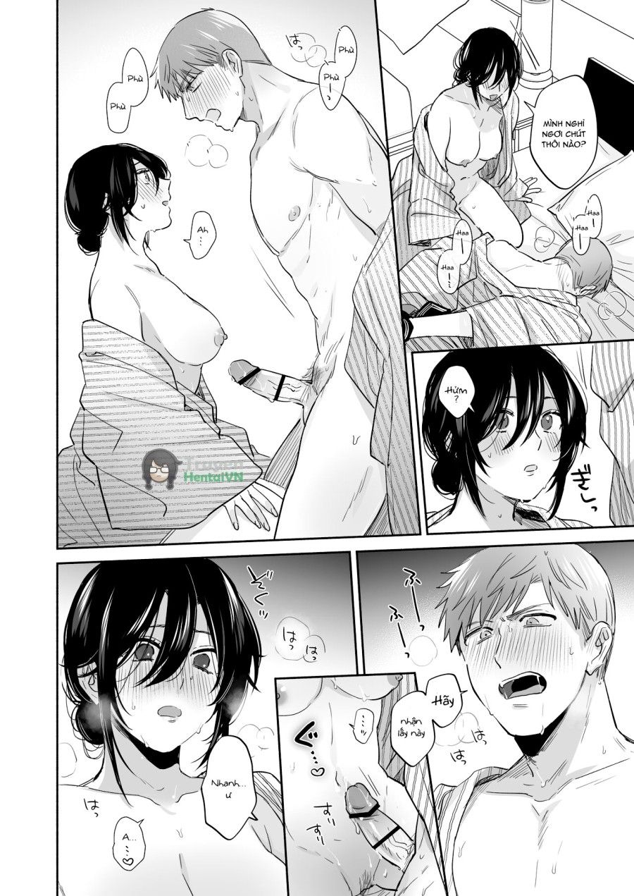 Suki Araba Kareshi No Seiheki O Yugametai! ~gaman Genkai!! Icha Love Onsen Ryokou~ Oneshot page 75 - Giả Dược