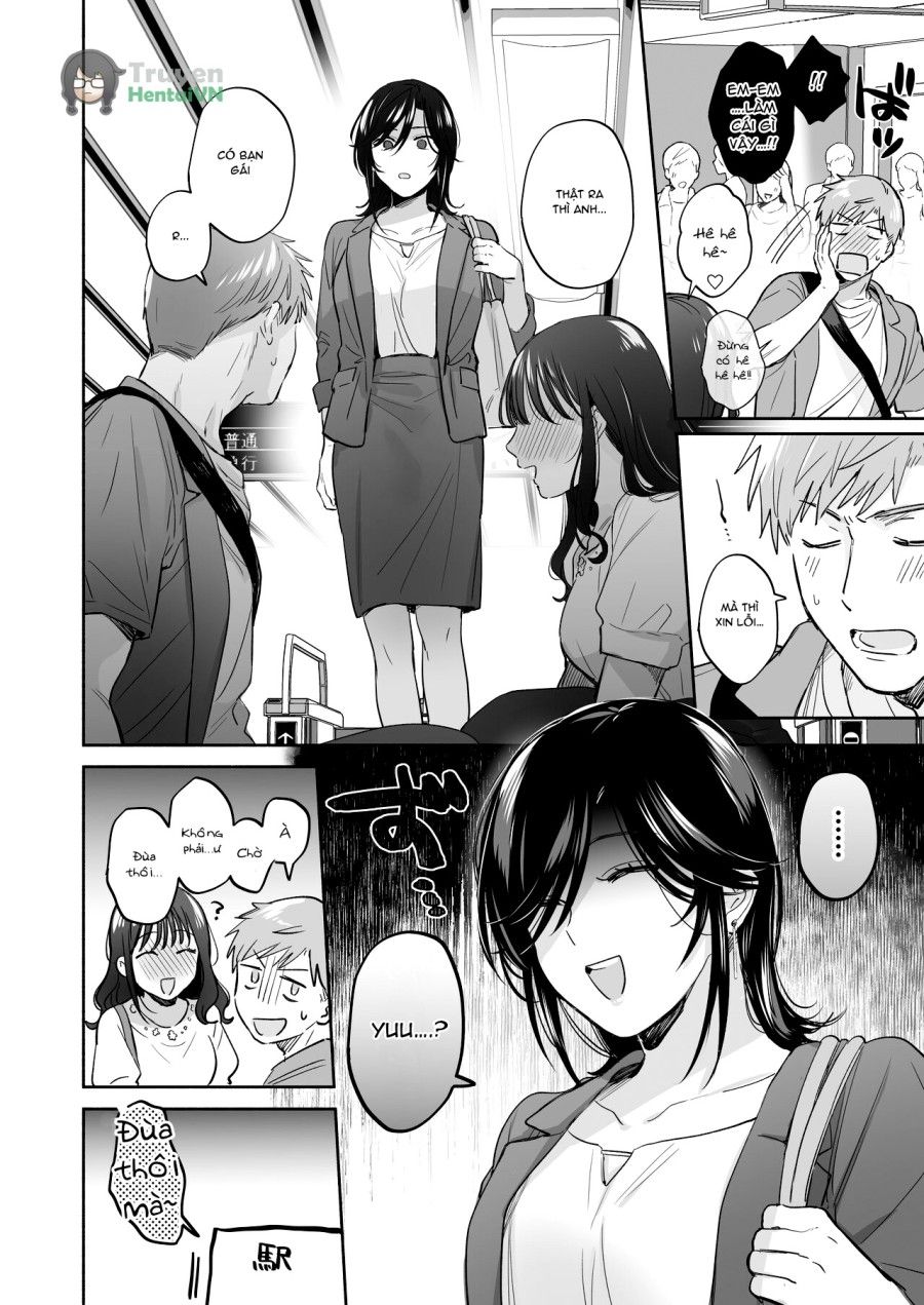 Suki Araba Kareshi No Seiheki O Yugametai! ~gaman Genkai!! Icha Love Onsen Ryokou~ Oneshot page 9 - Giả Dược