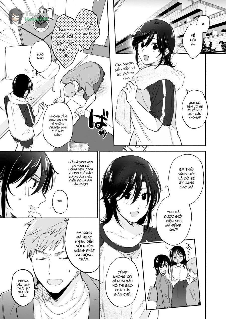 Suki Araba Kareshi No Seiheki O Yugametai! ~gaman Genkai!! Icha Love Onsen Ryokou~ Oneshot page 10 - Giả Dược