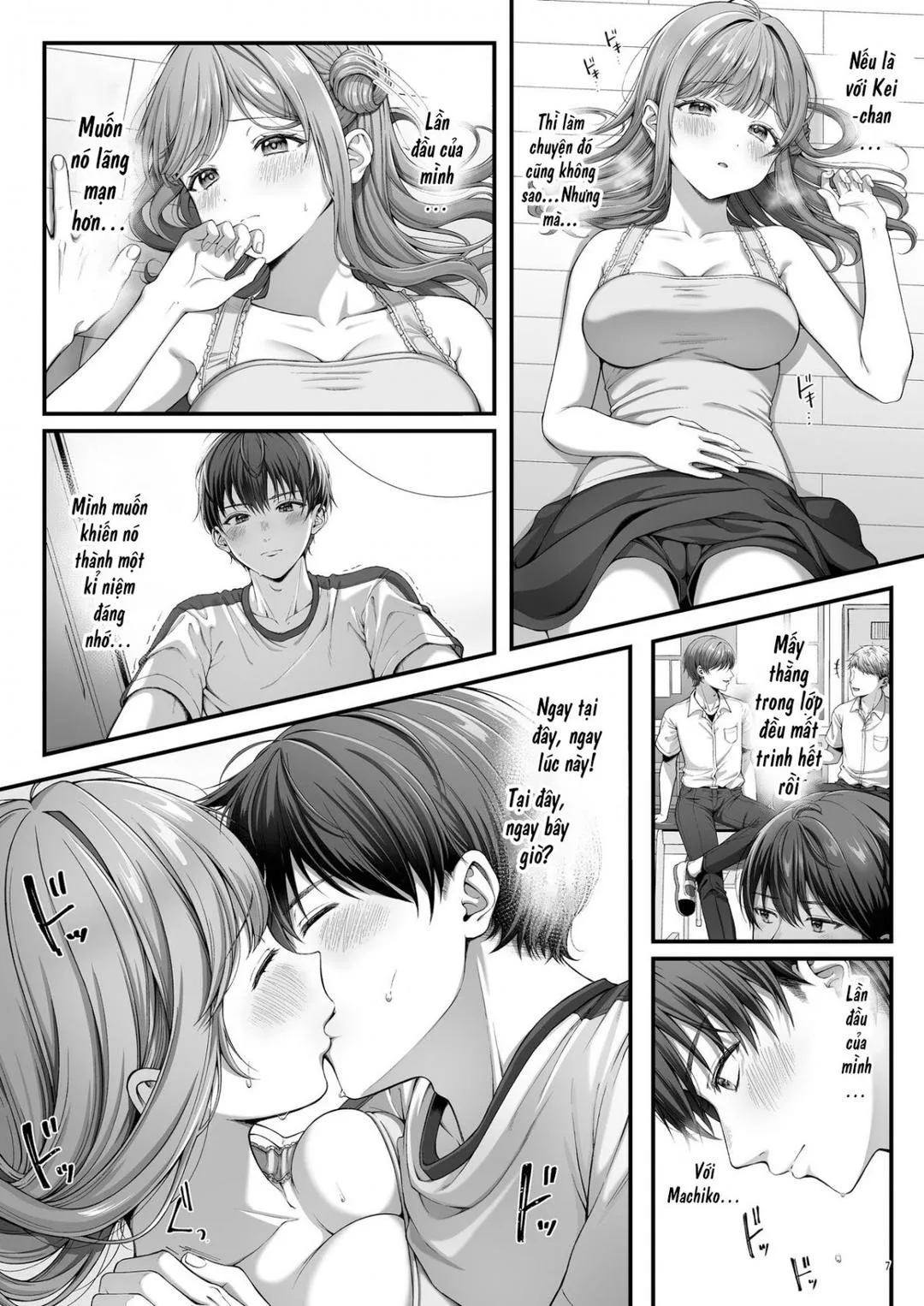 Summer Time Homestay ni Kita Dekachin Ryuugakusei ni Kaihatsu sareta Shojo - Oneshot