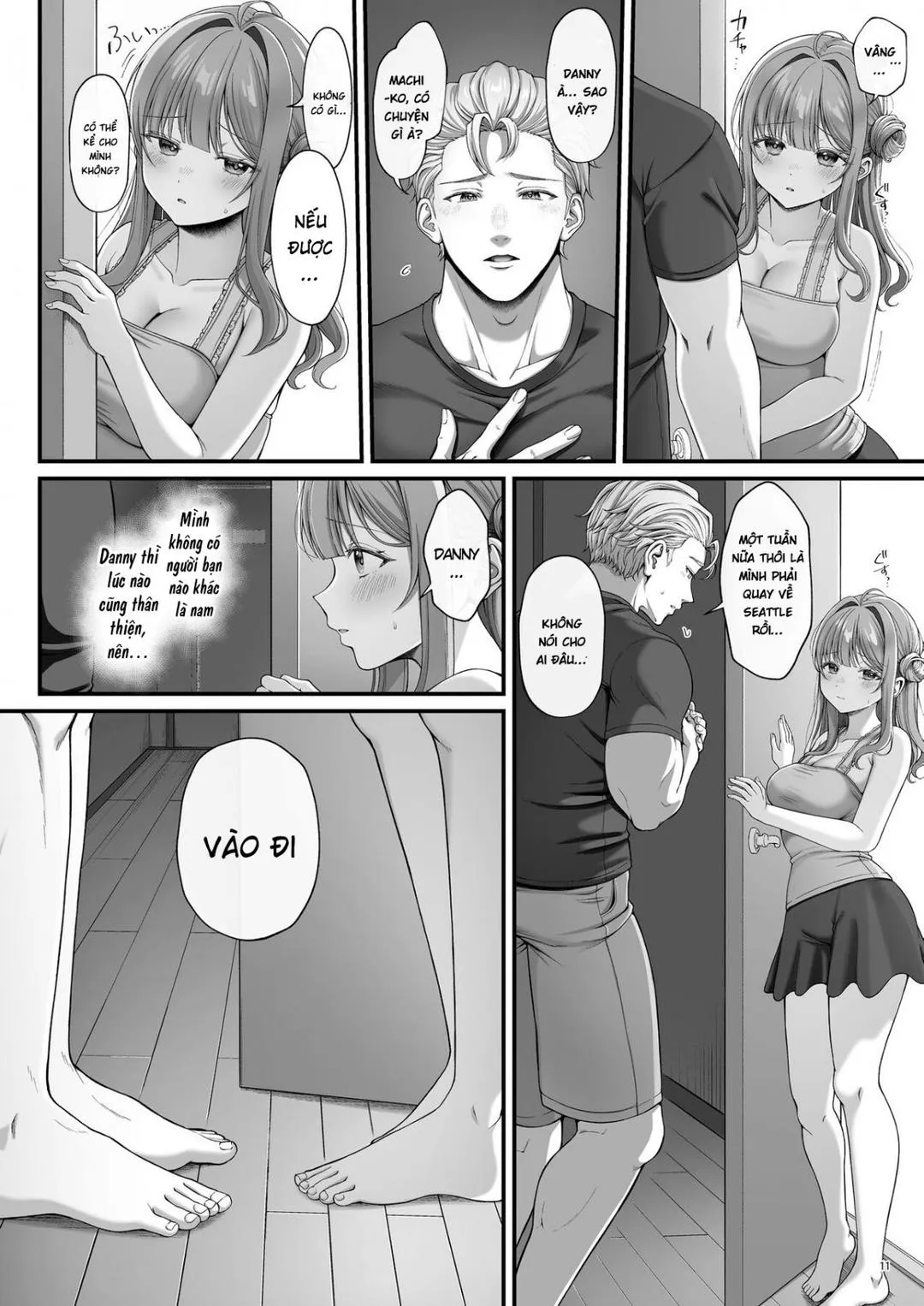 Summer Time Homestay ni Kita Dekachin Ryuugakusei ni Kaihatsu sareta Shojo - Oneshot