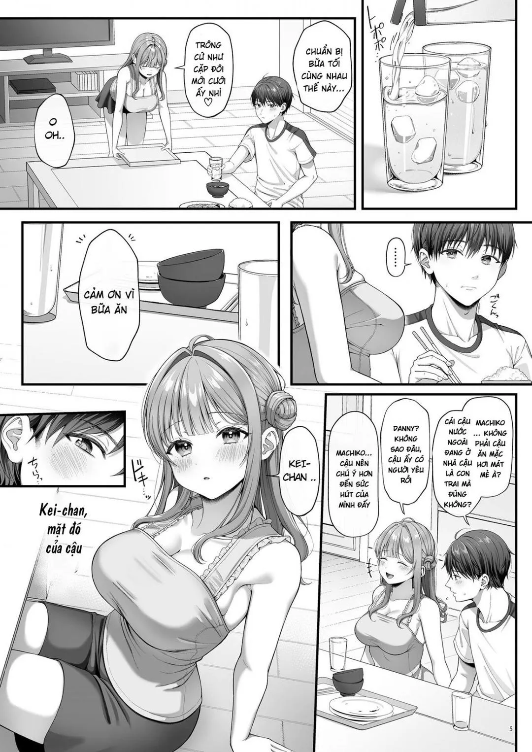 Summer Time Homestay ni Kita Dekachin Ryuugakusei ni Kaihatsu sareta Shojo - Oneshot
