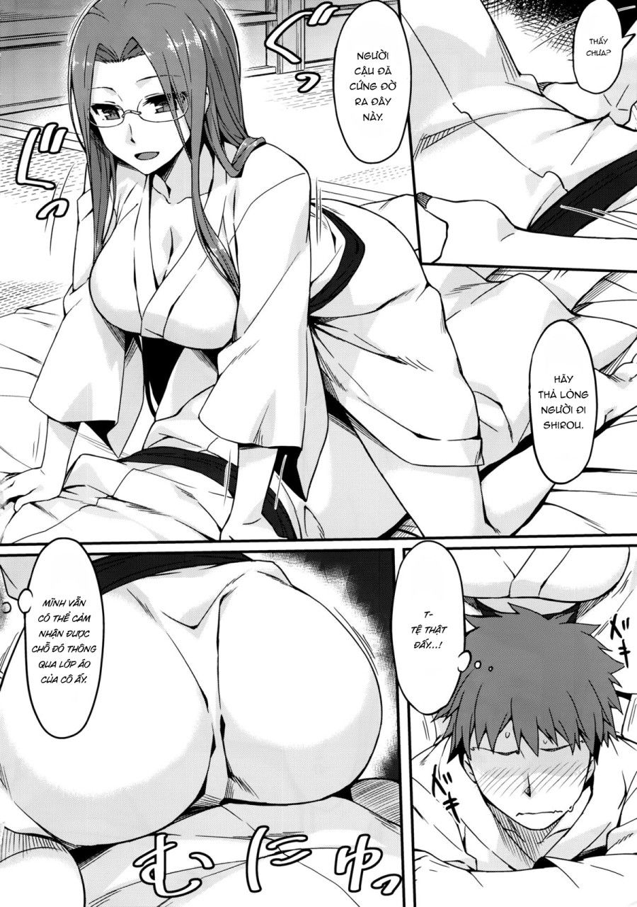 Suối Nước Nóng Cùng Rider-san - Hậu Truyện. Oneshot page 6 - Giả Dược