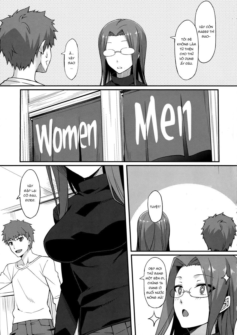 đọc truyện Suối Nước Nóng Cùng Rider-san Oneshot ảnh 8 tại Thiên Thai Truyện