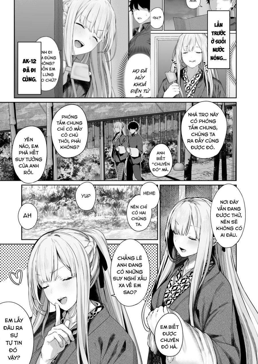 Suối Nước Nóng Với Ak-12. Oneshot page 3 - Giả Dược