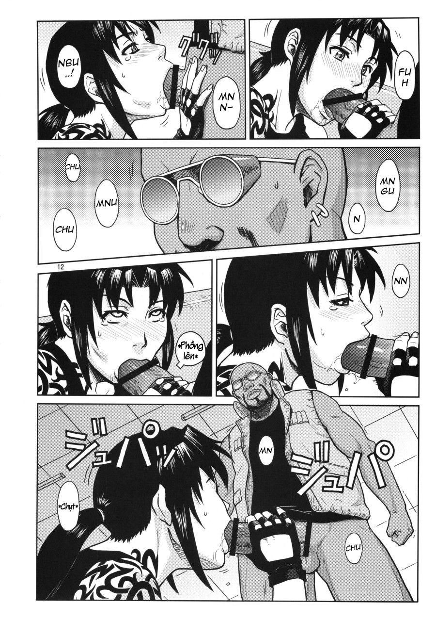 Super Big Size! (black Lagoon) Oneshot page 12 - Giả Dược
