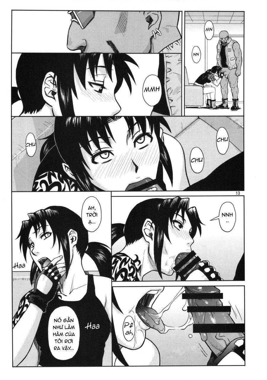 Super Big Size! (black Lagoon) Oneshot page 13 - Giả Dược