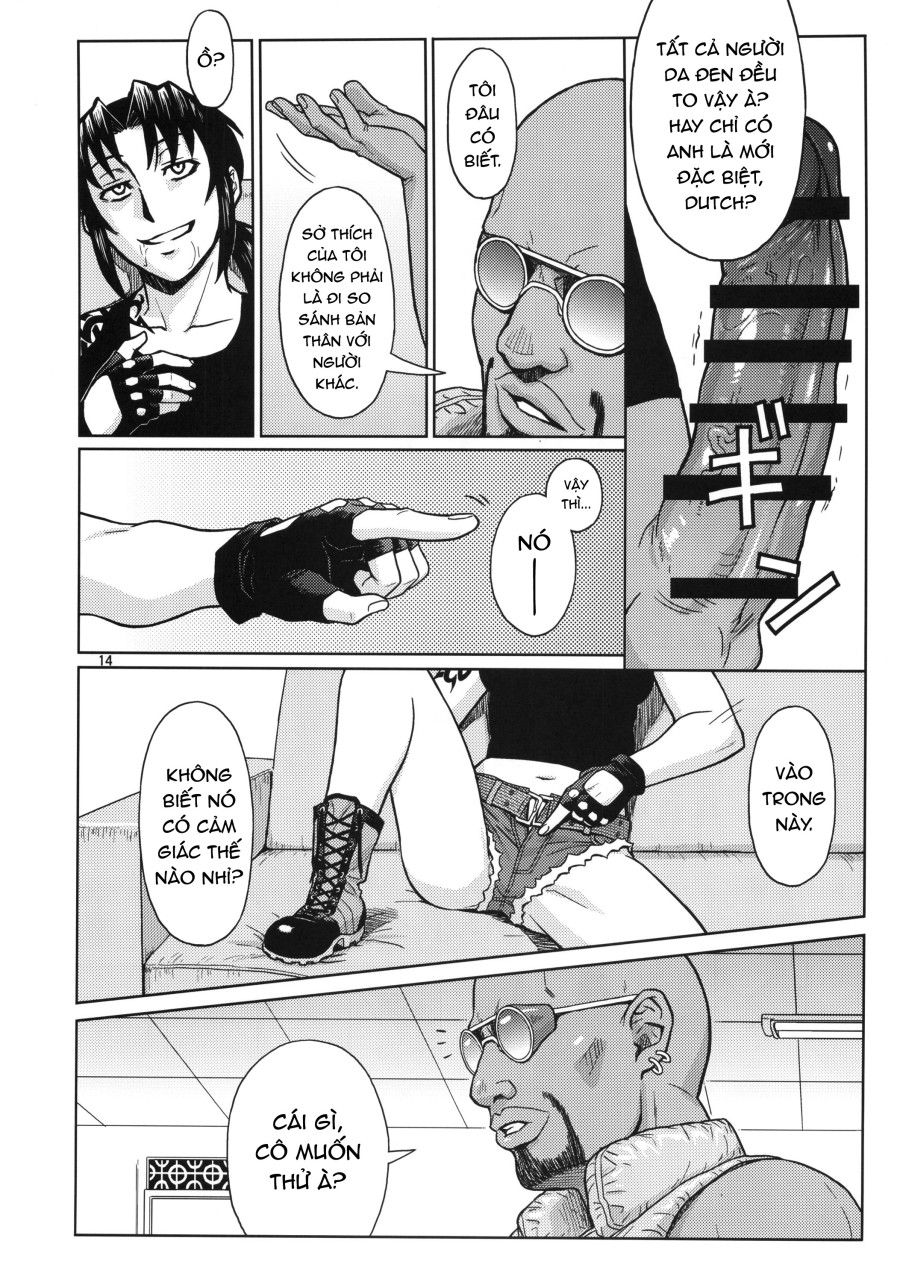 Super Big Size! (black Lagoon) Oneshot page 14 - Giả Dược
