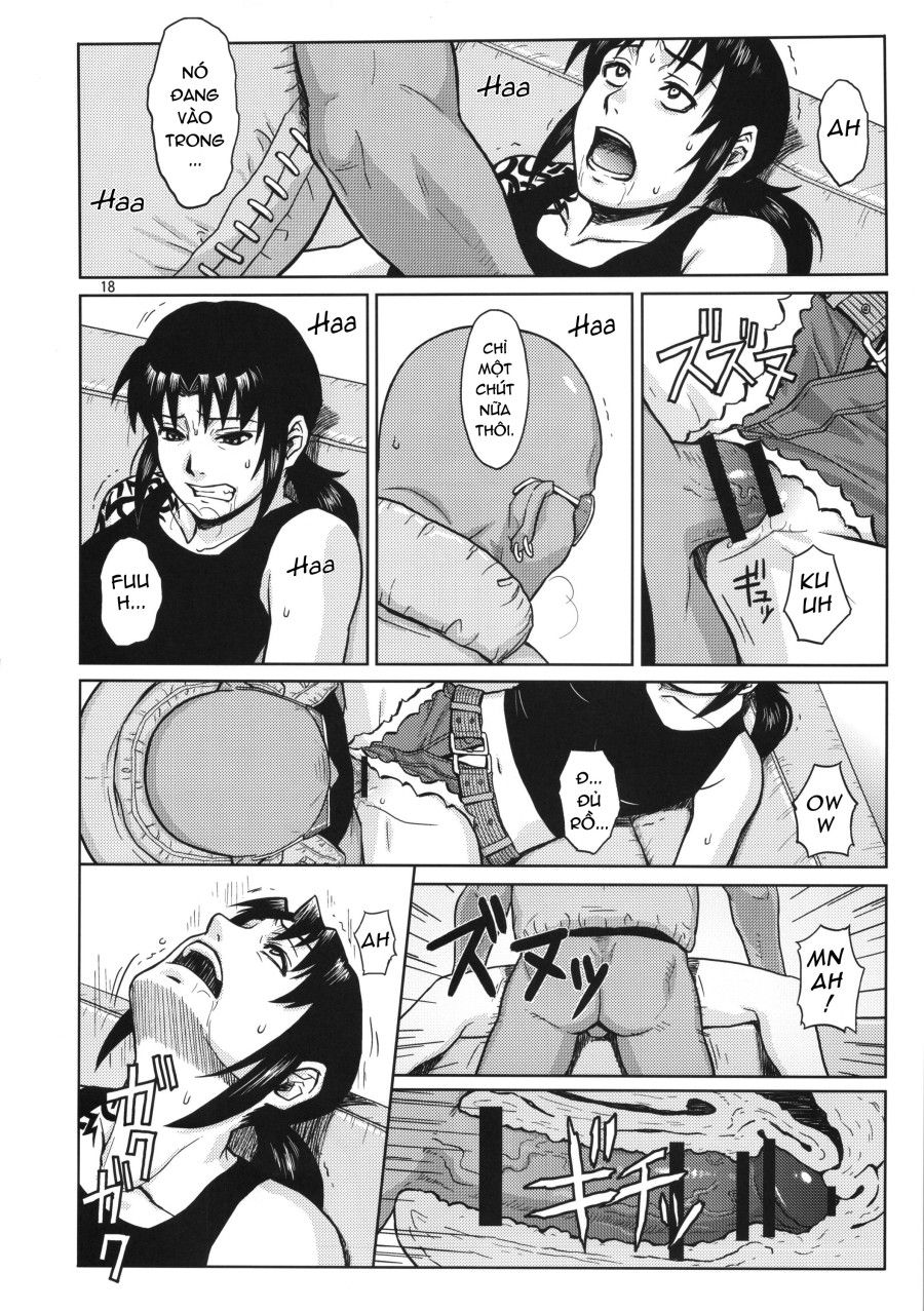 Super Big Size! (black Lagoon) Oneshot page 18 - Giả Dược