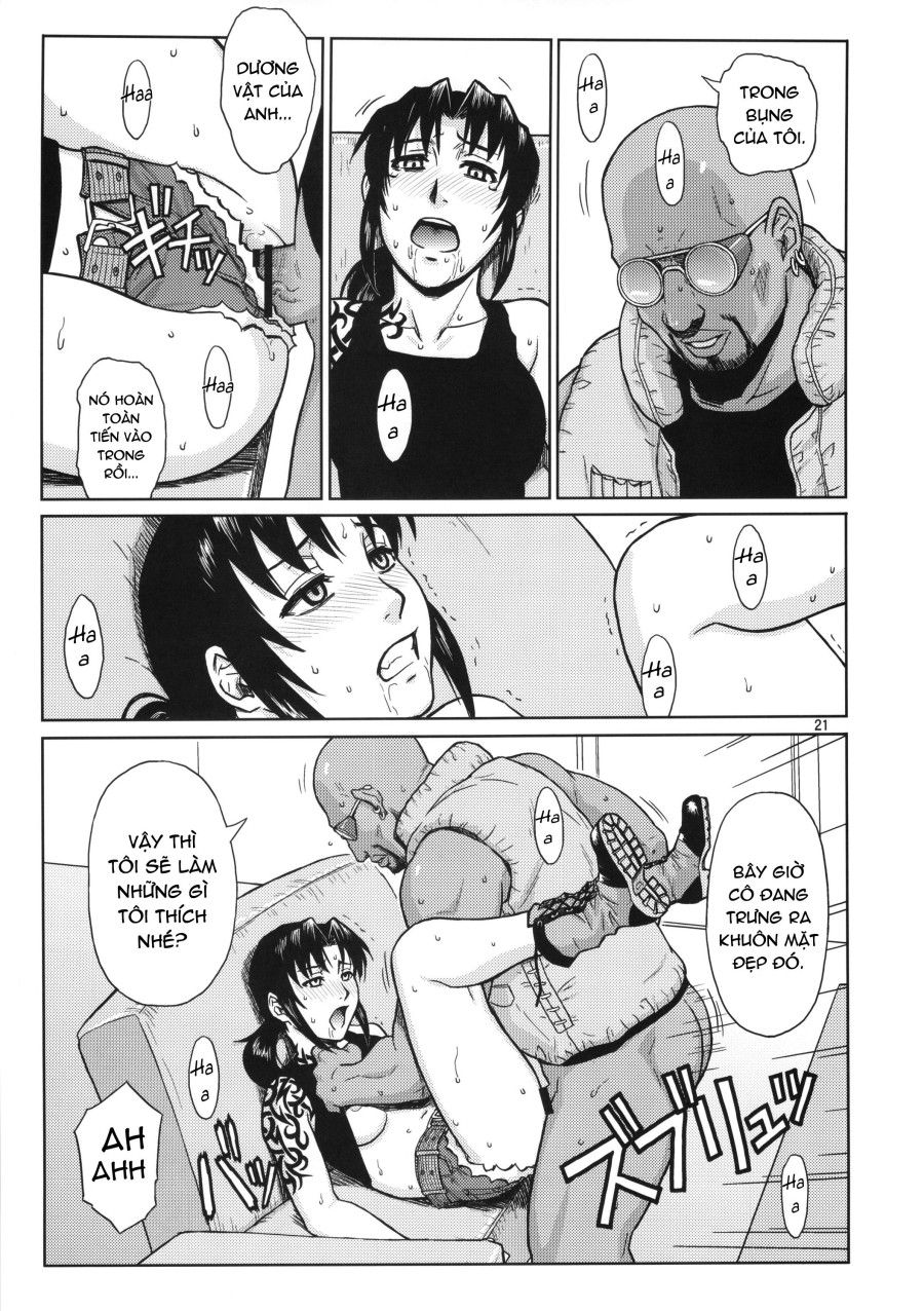 Super Big Size! (black Lagoon) Oneshot page 21 - Giả Dược
