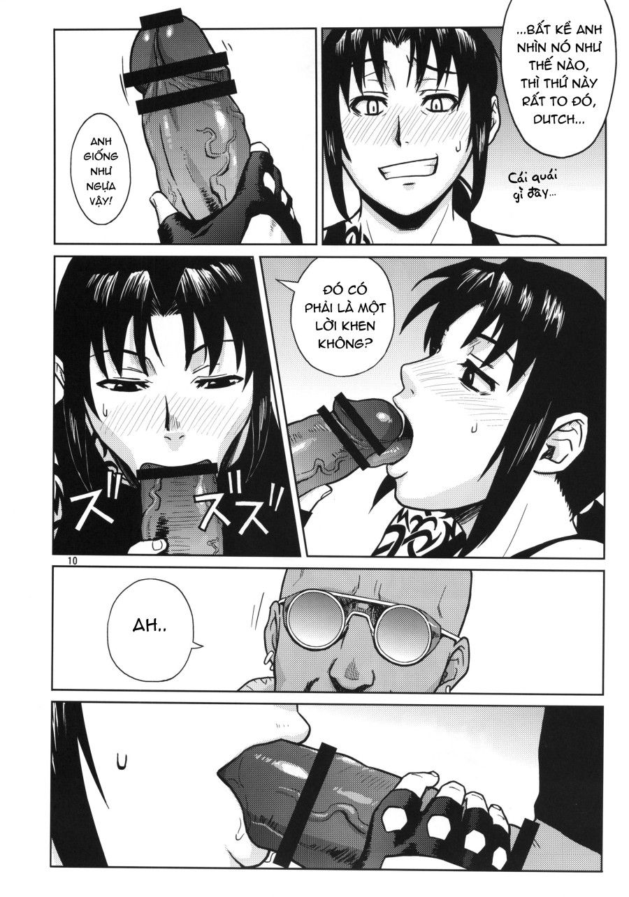 Super Big Size! (black Lagoon) Oneshot page 10 - Giả Dược