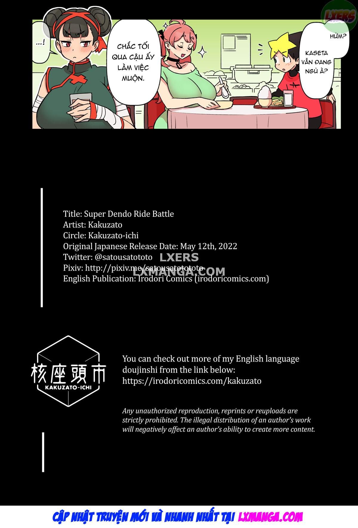 đọc truyện Super Dendo Ride Battle Oneshot ảnh 51 tại Thiên Thai Truyện