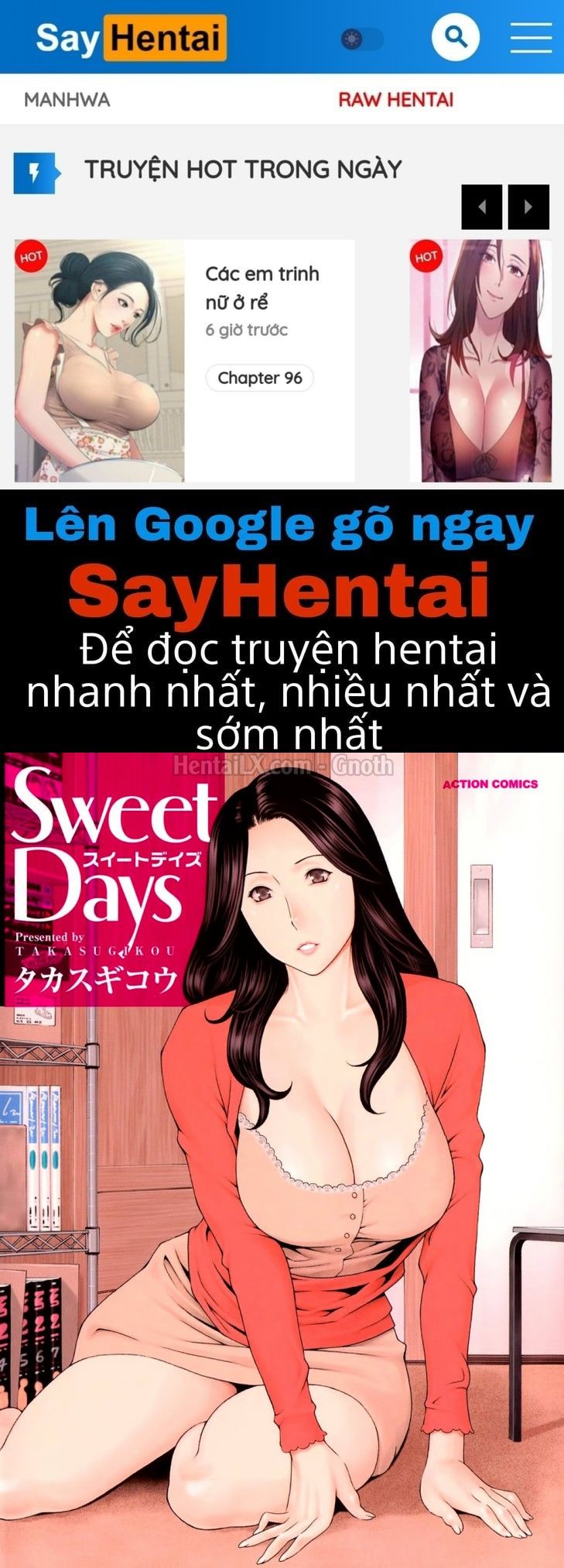 đọc truyện Sweet Days Chương 1 ảnh 1 tại Thiên Thai Truyện