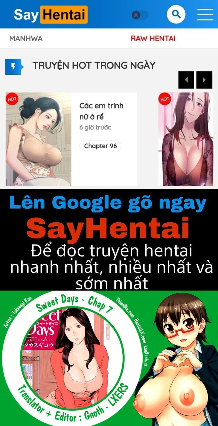 đọc truyện Sweet Days Chương 7 ảnh 1 tại Giả Dược