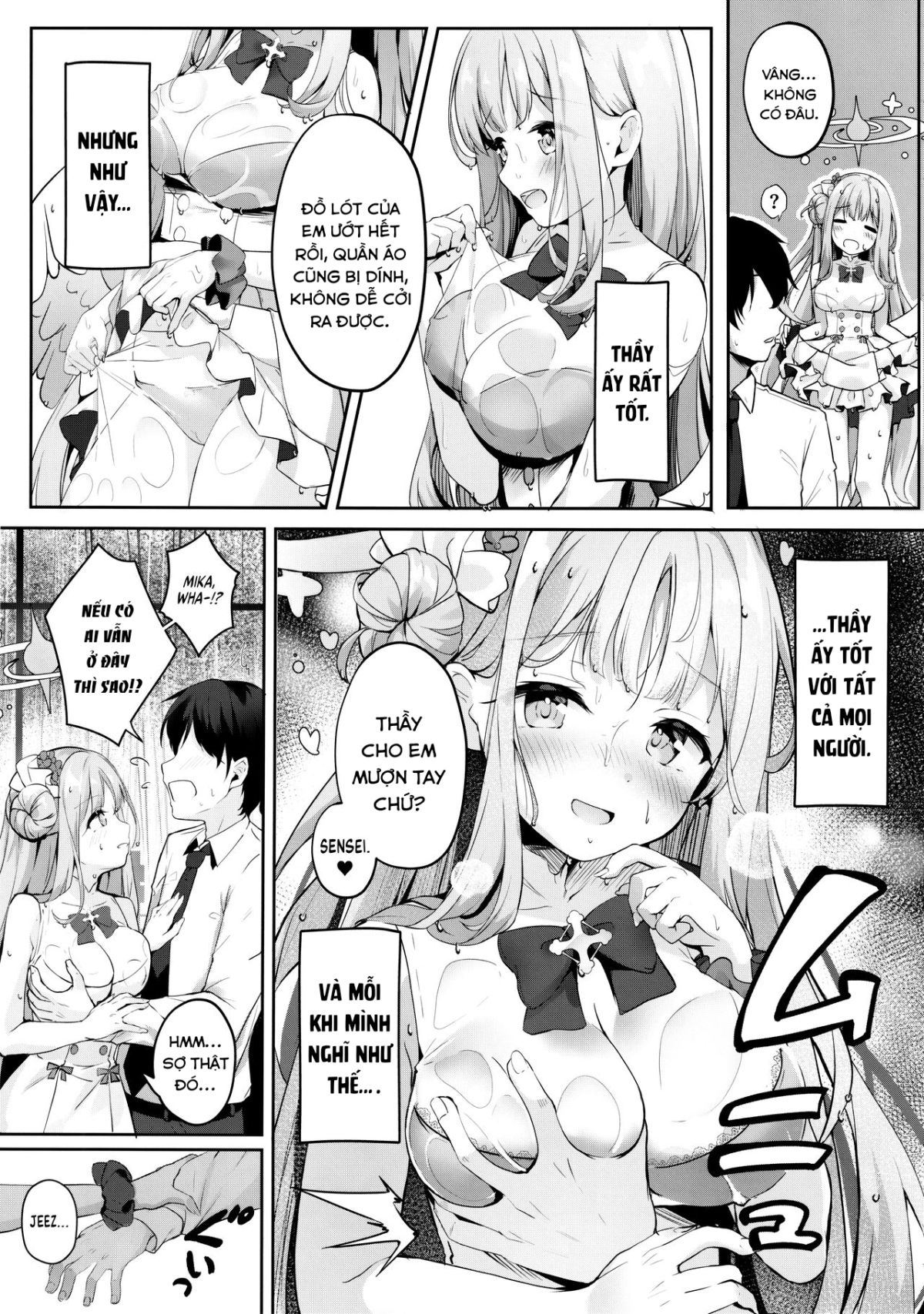 đọc truyện Sweet Shelter With Mika (blue Archive) Oneshot ảnh 9 tại Giả Dược