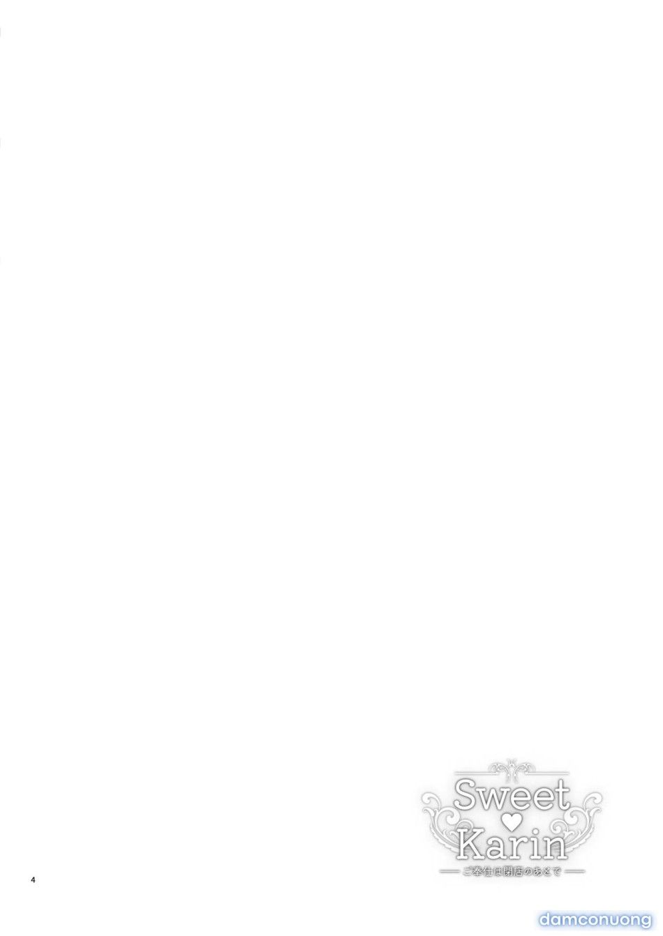 đọc truyện Sweet♥karin-chỉ Phục Vụ Sau Giờ Nghỉ! Chương 0 ảnh 5 tại Thiên Thai Truyện