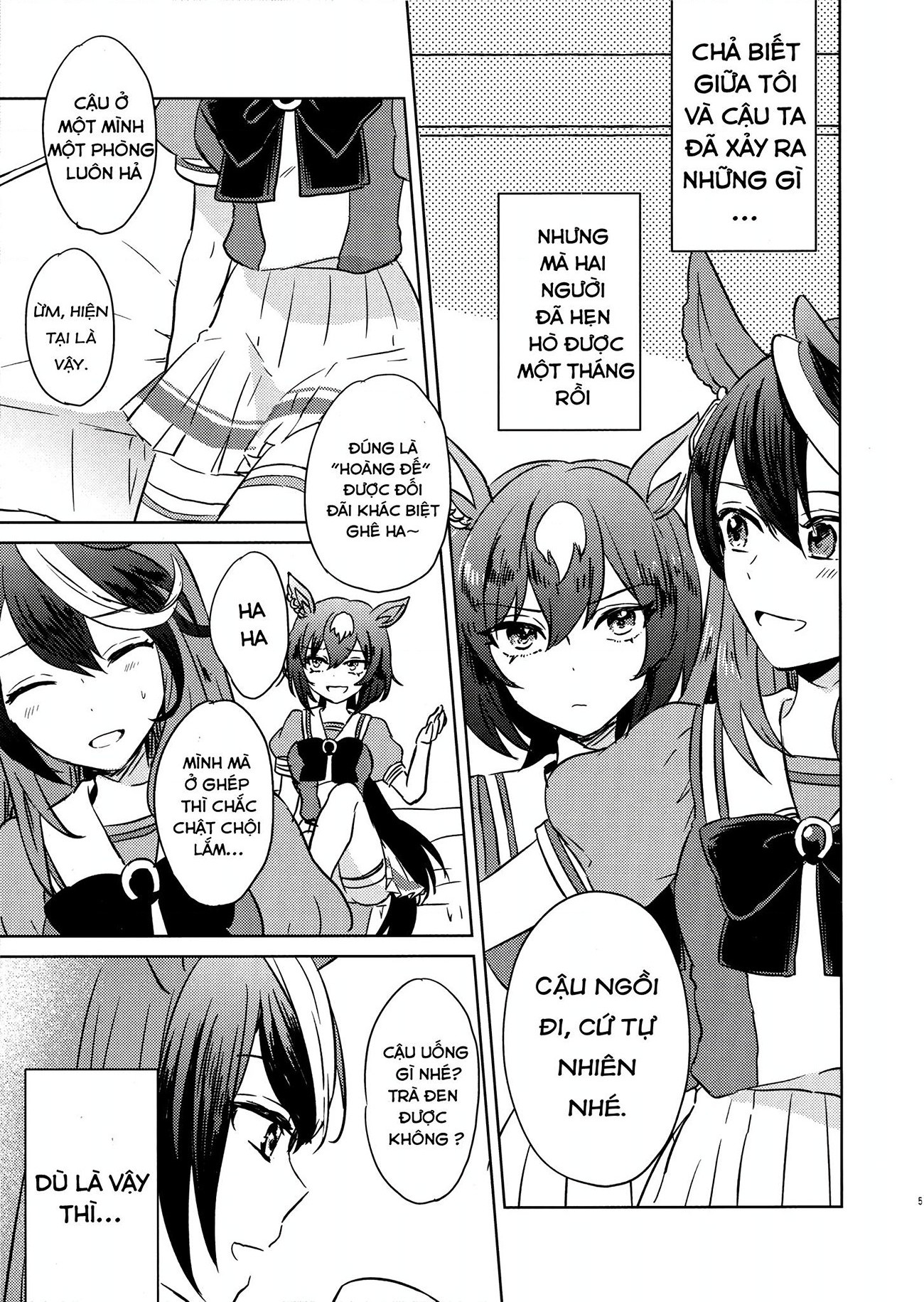 đọc truyện Symboli Rudolf Tuyệt Đối Không Muốn Làm Gì Vs Sirius Symboli Tuyệt Đối Muốn Hôn Chương 1 ảnh 4 tại Thiên Thai Truyện