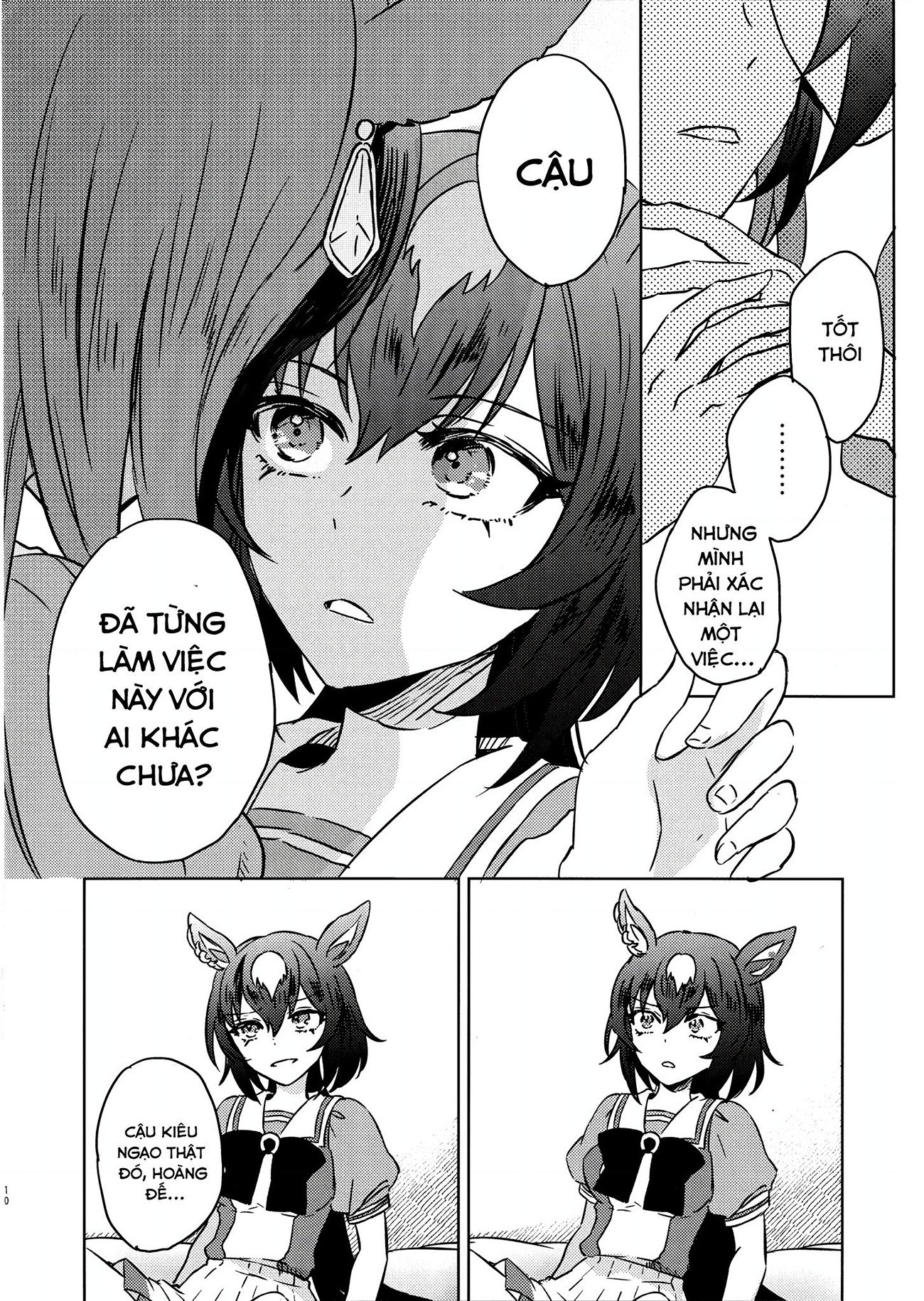 đọc truyện Symboli Rudolf Tuyệt Đối Không Muốn Làm Gì Vs Sirius Symboli Tuyệt Đối Muốn Hôn Chương 1 ảnh 9 tại Thiên Thai Truyện