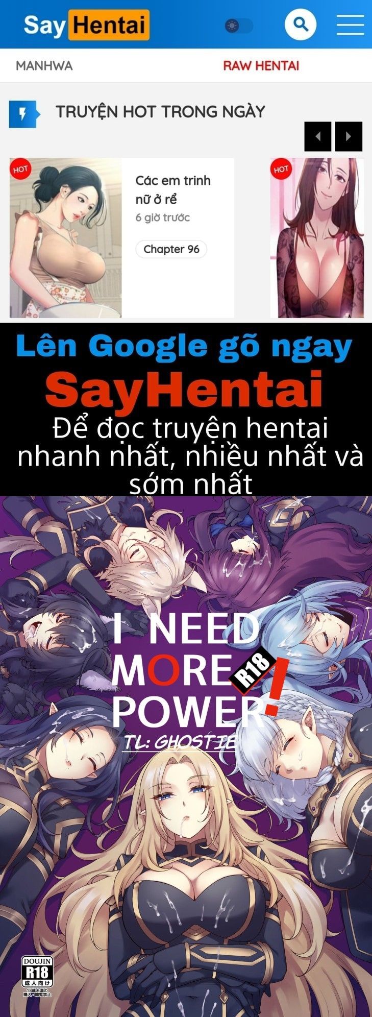 đọc truyện Ta Cần Thêm Sức Mạnh Chương 1 ảnh 2 tại Thiên Thai Truyện