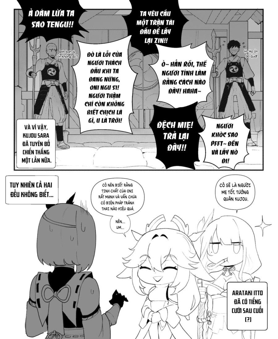 Ta Đây Là Arataki Itto!! Oneshot page 8 - Giả Dược