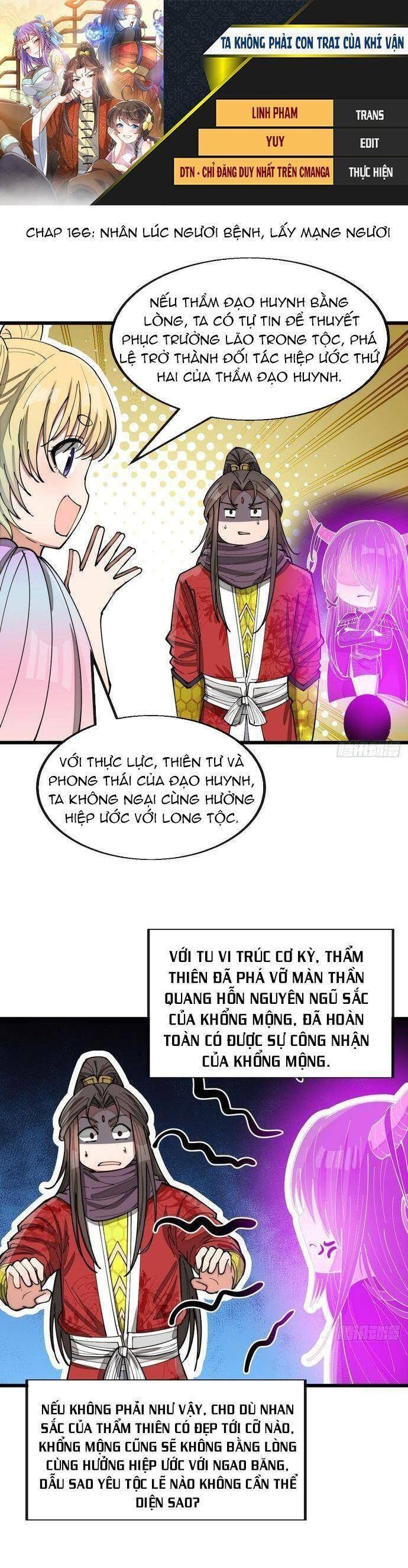 đọc truyện Ta Không Phải Con Cưng Của Khí Vận Chương 166 ảnh 2 tại Giả Dược