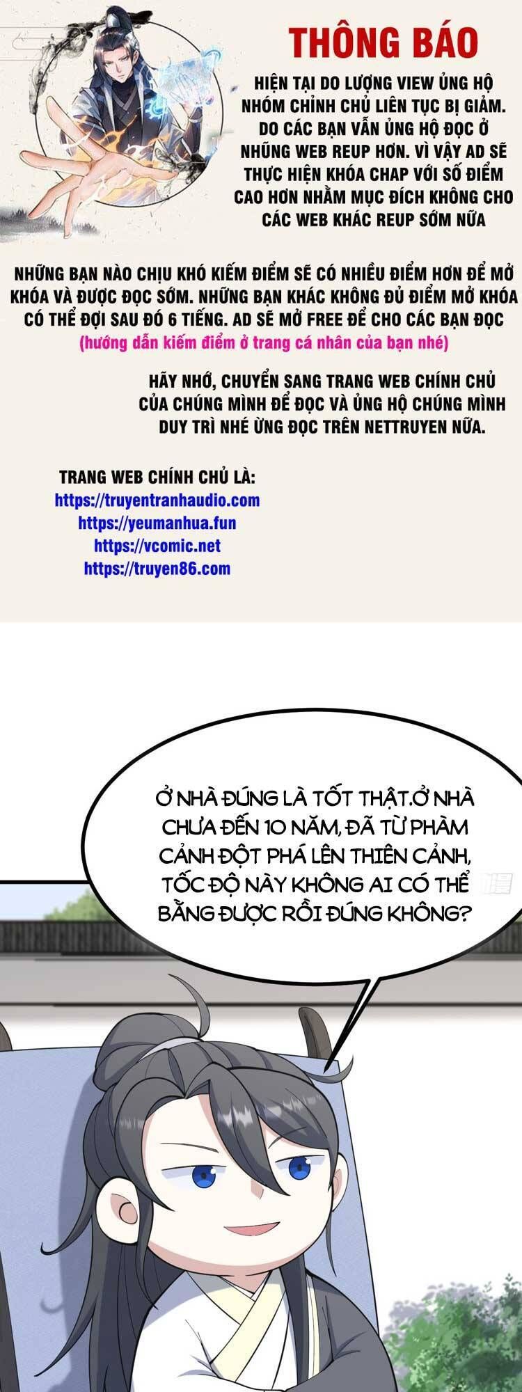 đọc truyện Ta Ở Nhà 100 Năm Khi Ra Ngoài Đã Vô Địch Chương 110 ảnh 2 tại Thiên Thai Truyện