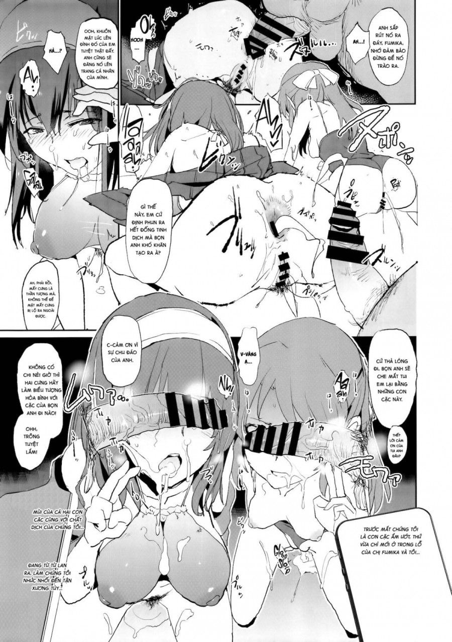 Tachibana Arisu No Saimin Dosukebe Sex Friends With Sagisawa Fumika + Omake Paper Oneshot page 16 - Giả Dược