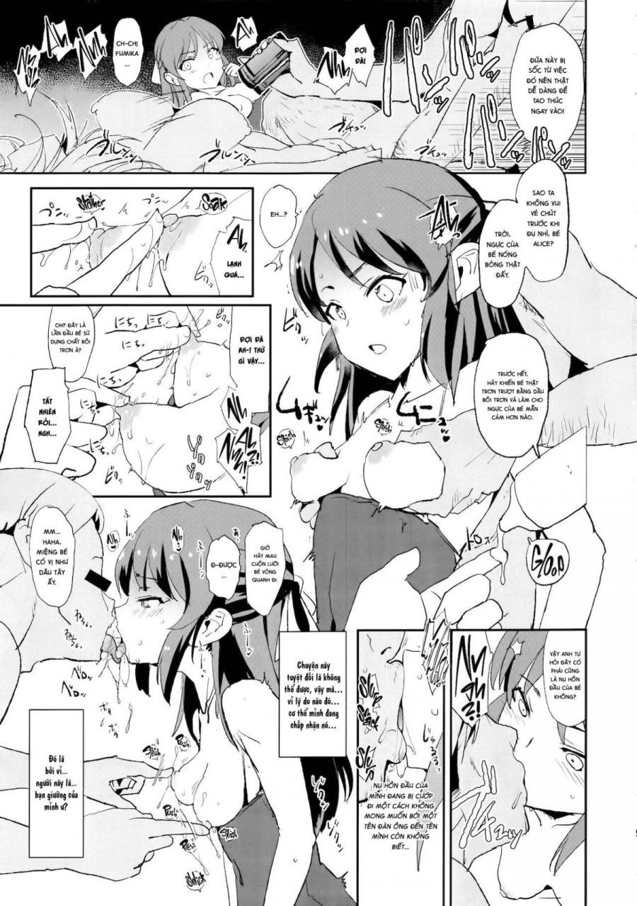 Tachibana Arisu No Saimin Dosukebe Sex Friends With Sagisawa Fumika + Omake Paper Oneshot page 10 - Giả Dược